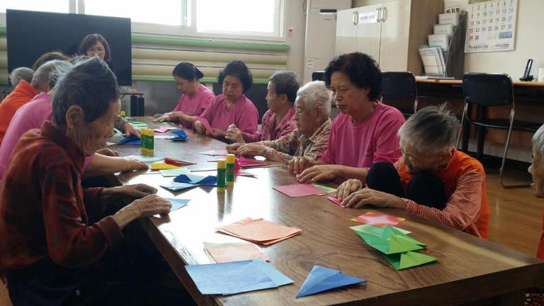 18년도 4월 12일 종이접기프로그램