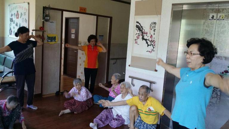 8월 3일 족욕과 생활체육