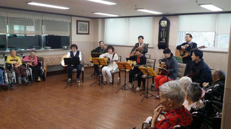 11월 14일 군불 기타동아리 봉사