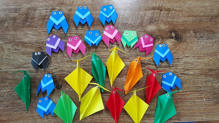 18년도 6월28일 종이접기, 족욕 프로그램