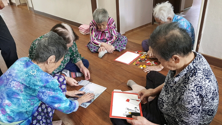 18년도 6월29일 퍼즐,심폐기능강화 프로그램