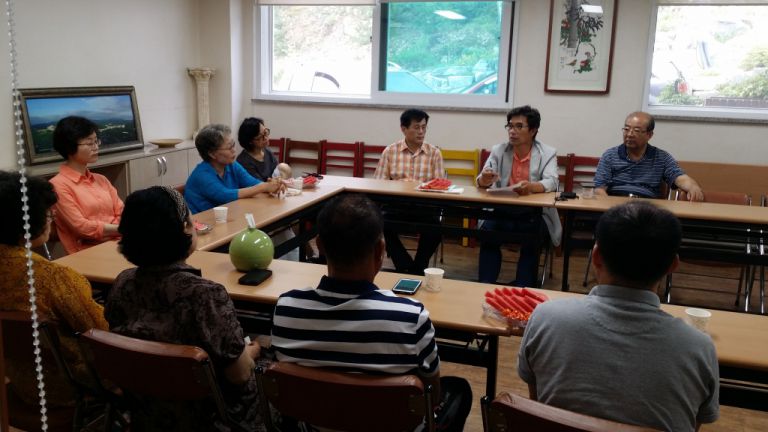 2015년 상반기 왕촌어버이의집 보호자회의 개최