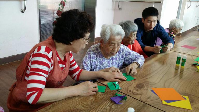 17년 6월 8일 종이접기 프로그램