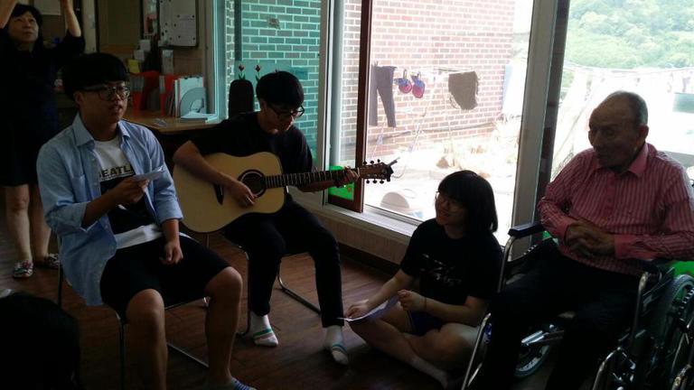 17년 6월 14일 과학고 봉사